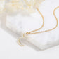 Custom Arabic Initial Letter Necklaces SN272