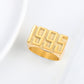Hip Hop 3D Name Ring QR201026