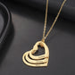 Heart Engraved Name Necklace DN291
