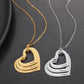 Heart Engraved Name Necklace DN291