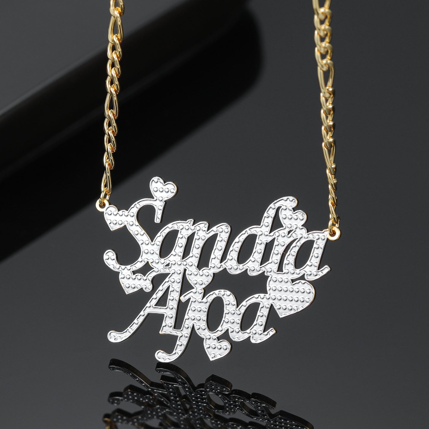 Heart Two Names Necklace QN852