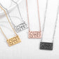 Calligraphy Arabic Necklace SN262-2
