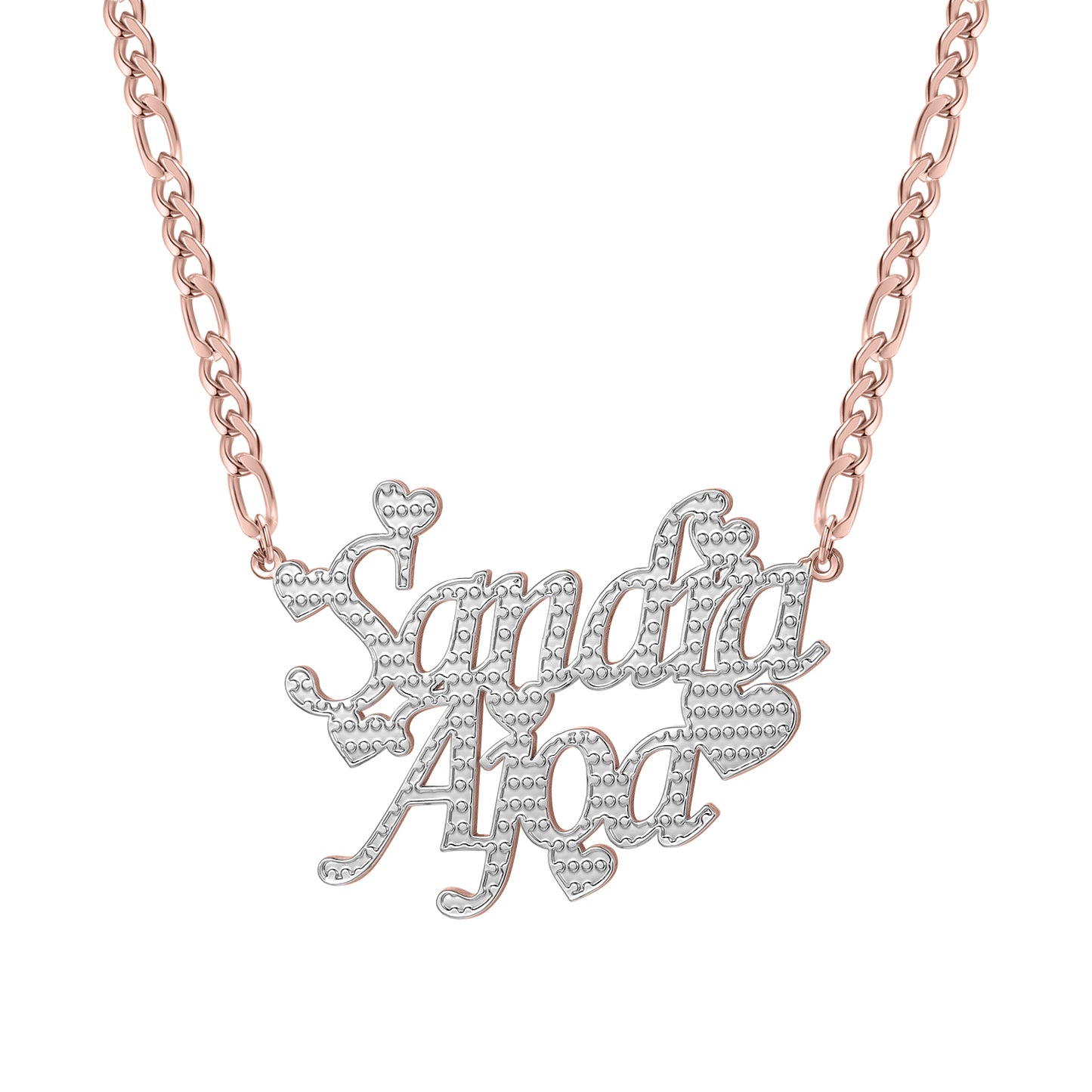 Heart Two Names Necklace QN852