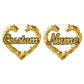 Heart Hoop Earrings QE20789