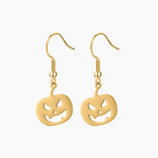 Halloween-Kürbis-Ohrringe DE2901