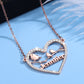 Iced Out Birds Name Necklace For Mom QN181-DZ
