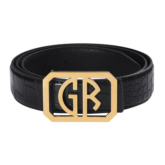 2 Letters Belt Buckle