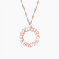 Circle Necklace For Women QN683