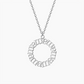 Circle Necklace For Women QN683