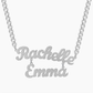 Double Layer Name Necklace QN688