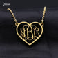 Love Heart Personalized Name Necklace