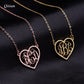 Love Heart Personalized Name Necklace