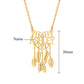 Stainless Steel Indian Mandala Dream Catcher Lotus Pendant QN341