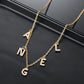 9mm Letters Necklace QN343