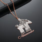 Custom Photo Name Necklaces QN480