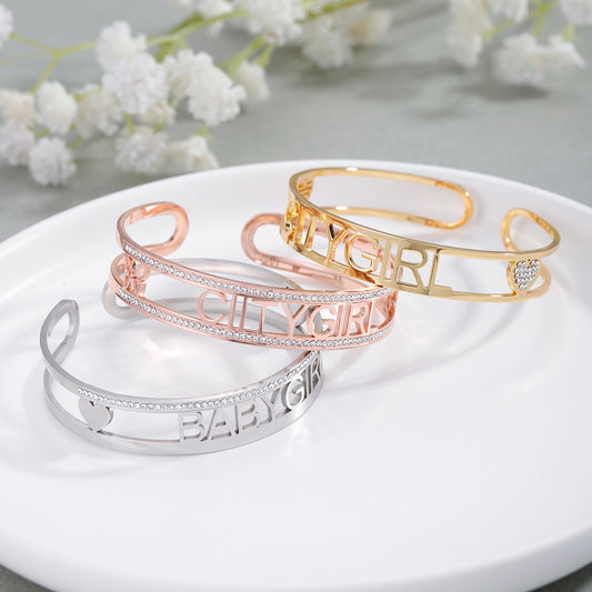 Custom Diamond Bracelet With Butterfly QB565