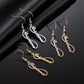 Infinity Drop Name Earring QE492-F15