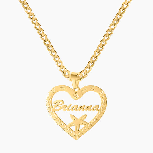 Heart Name Necklace QN620