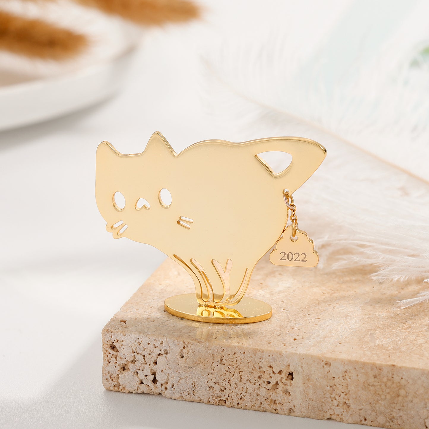 Funny Cat Custom Year Ornments