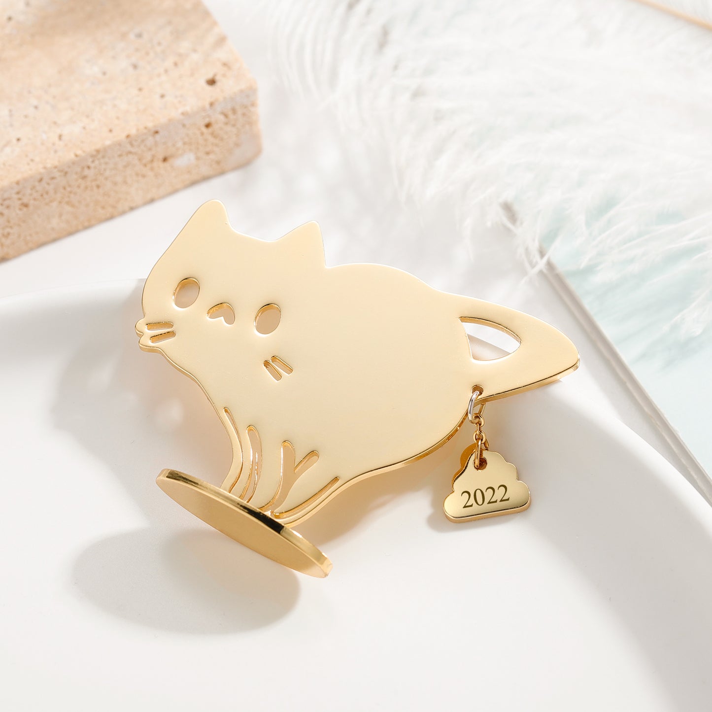 Funny Cat Custom Year Ornments