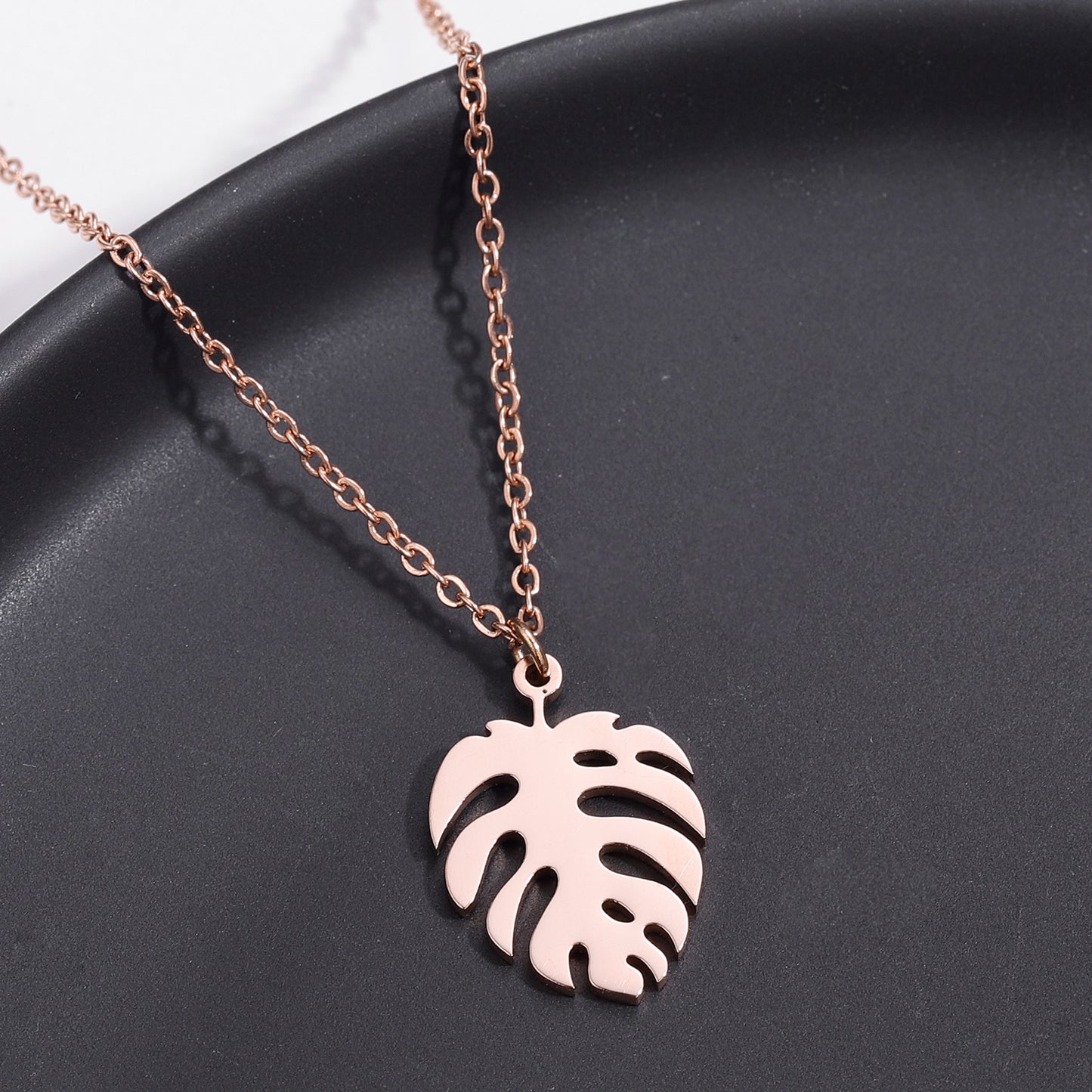 Colliers palmier pendentif cocotier QN322 