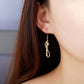 Infinity Drop Name Earring QE492-F15