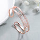 Custom Diamond Bracelet With Butterfly QB565