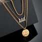 Angel Number Pendant With Constellation QN556