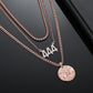 Angel Number Pendant With Constellation QN556