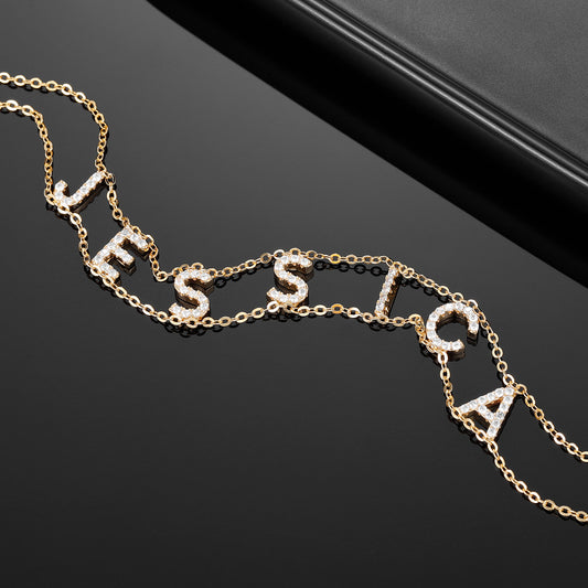 Collier Prénom Diamant QN272