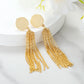 Earrings With Tassel Chain QE635