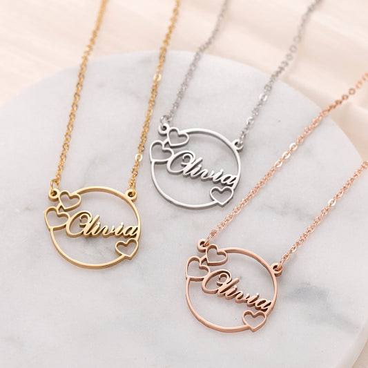 Heart Name Necklace QN637