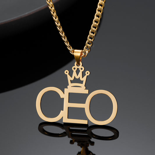 Collier Prénom Couronne QN324-F13