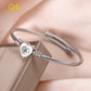 Heart Engraved Pet Picture Bangle SB450