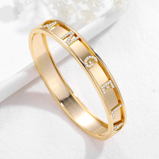 Zircon Name Bracelet QB338