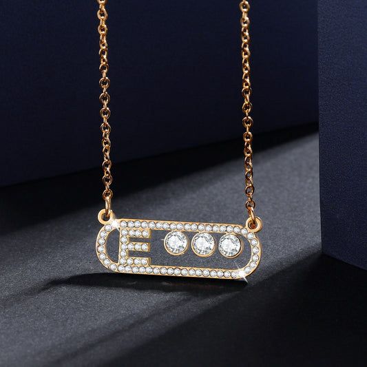 Initial Letter Necklace QN601