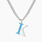 Blue And White Two-Tone Necklace QN599