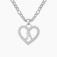 Heart Initial Letter Pendant SN582