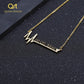 Name Necklace Heart Shaped Heart beat Necklace