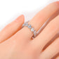Hip Hop Heart Zircon Ring QR2051