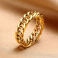 Cuban Chain Rings For Women CS-R1000