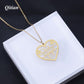Vintage Name Heart Necklace