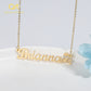 Custom Skull Name Necklace QN20738