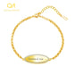 Iced Out Bracelets Custom Engraved Cuff Bangle