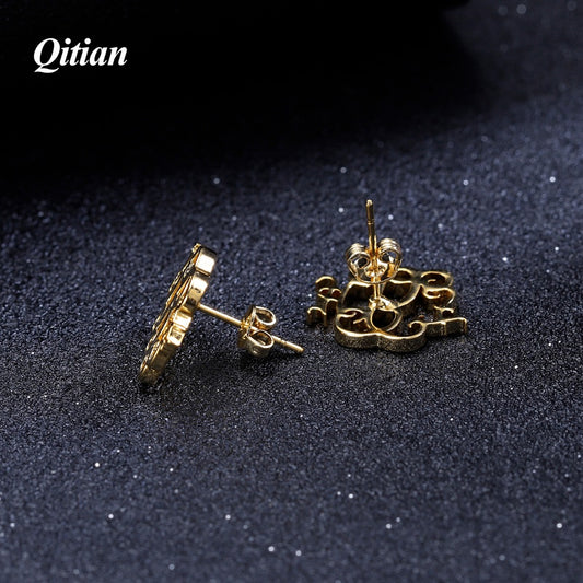 Boucles d'oreilles monogramme nom QE302