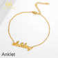 Name Anklet and Year Anklets QA001