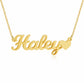 Love Suffix Name Necklace QN072