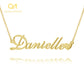 Love Suffix Name Necklace QN072