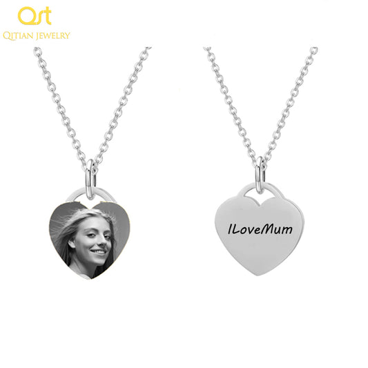 Collier et pendentifs gravés Colliers avec nom personnalisé