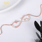 Infinite Loop ECG Love Name Necklace
